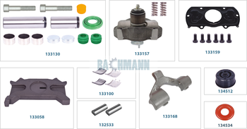 [133160] Caliper Complete Repair Kit (Left)